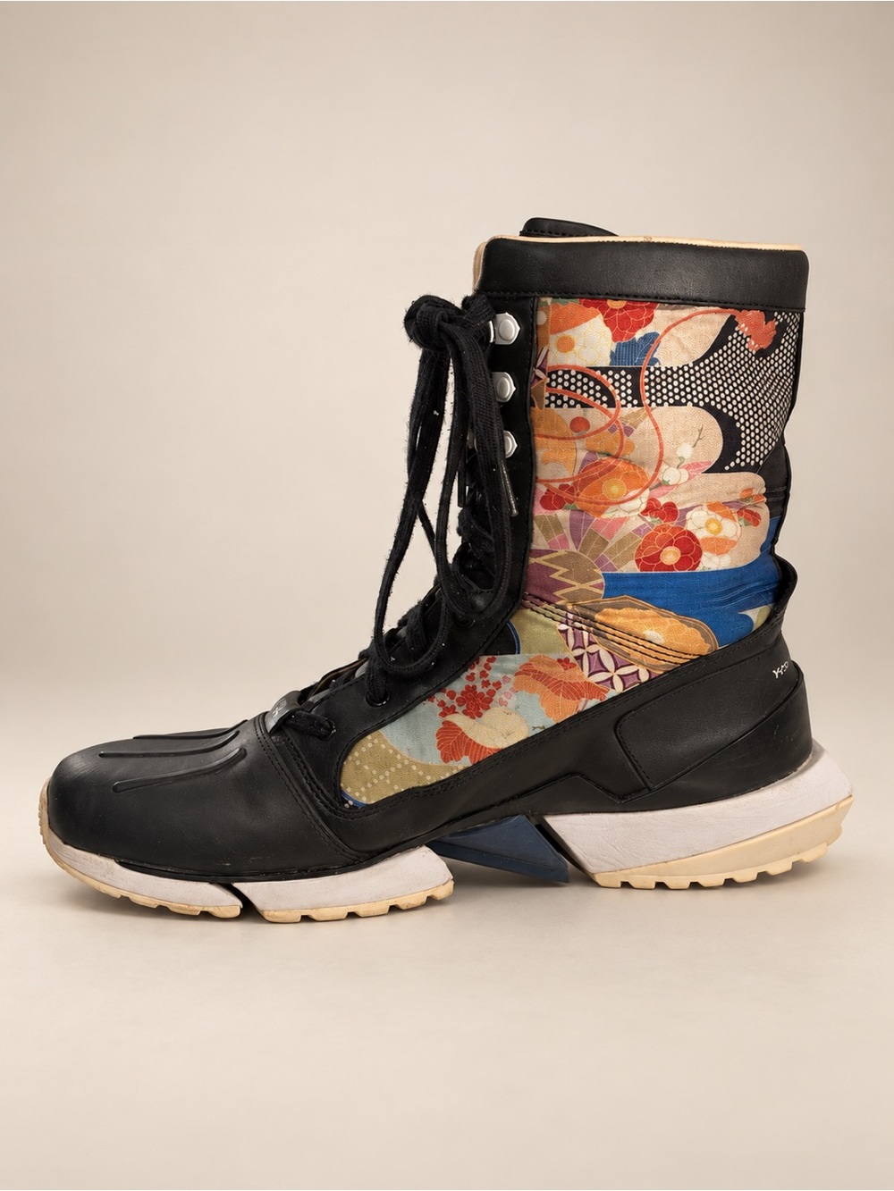 Y-3 Yohji Yamamoto Warrior High “Kimono” Boots Early 2010s